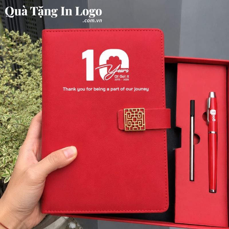 Sổ Da Quà Tặng In Logo - Ảnh 35