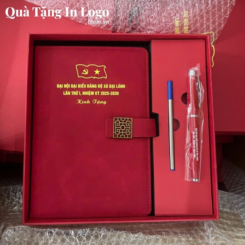 Bộ giftset quà tặng in logo