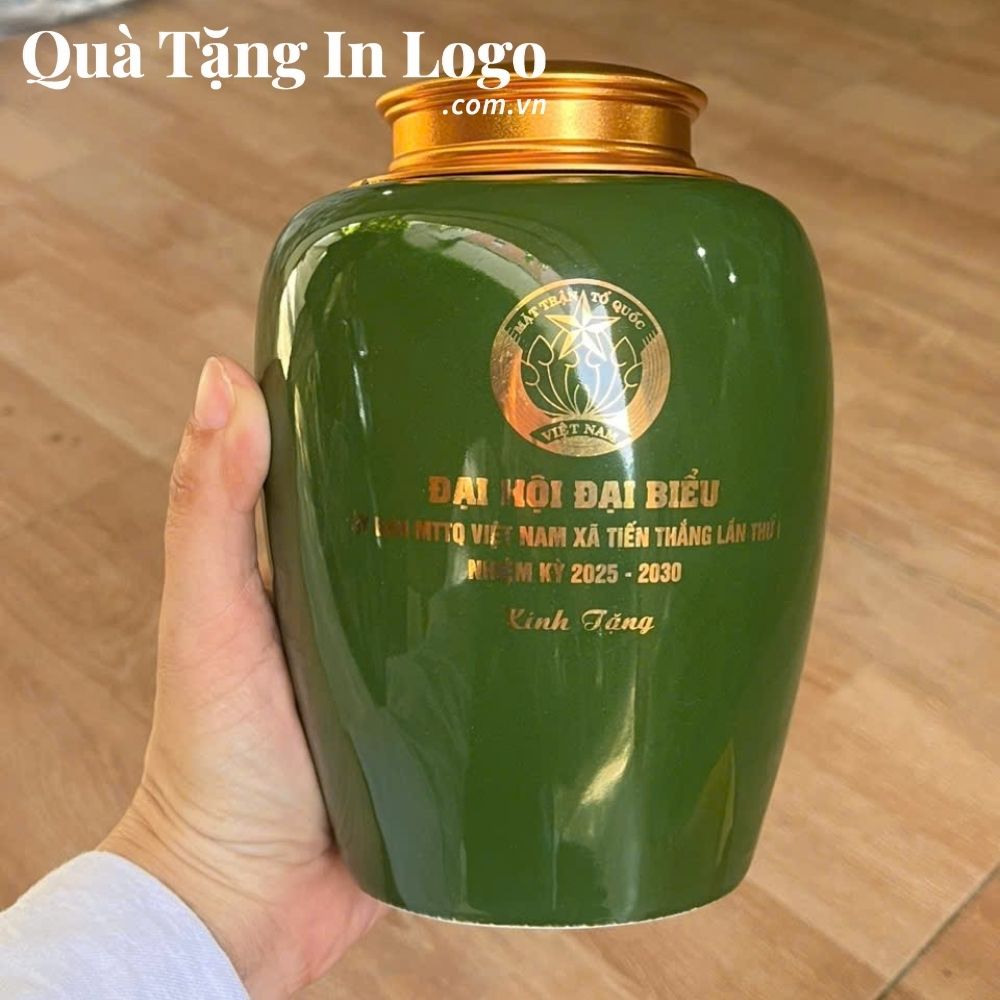 Hũ Đựng Trà Quà Tặng In Logo - Ảnh 5