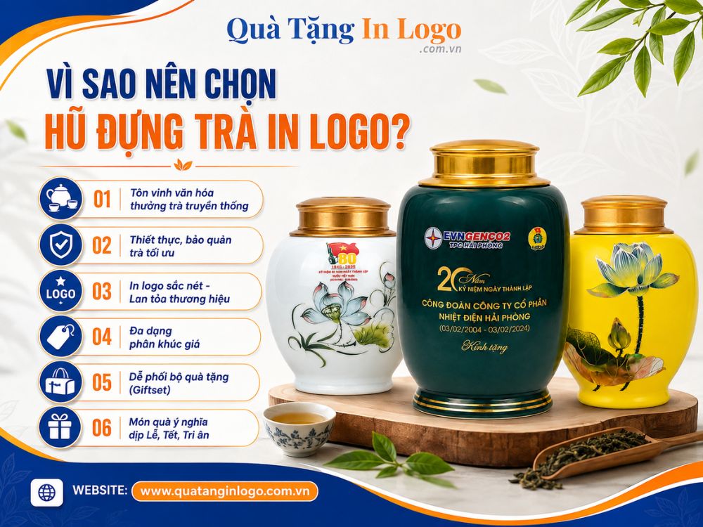 Lý do lựa chọn hộp đựng trà in logo làm quà tặng