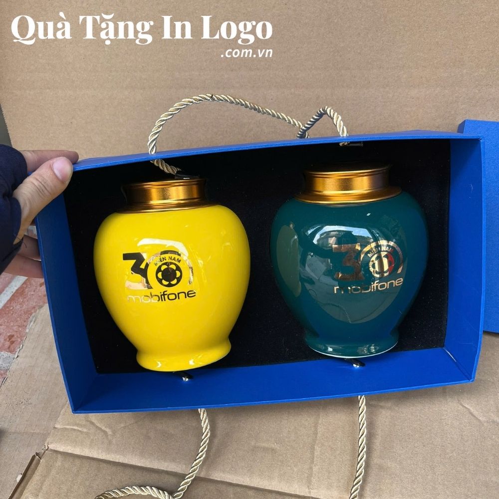 Hũ Đựng Trà Quà Tặng In Logo - Ảnh 9