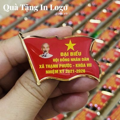 Huy hiệu quà tặng in logo