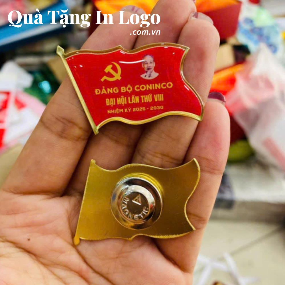 Huy hiệu quà tặng in logo
