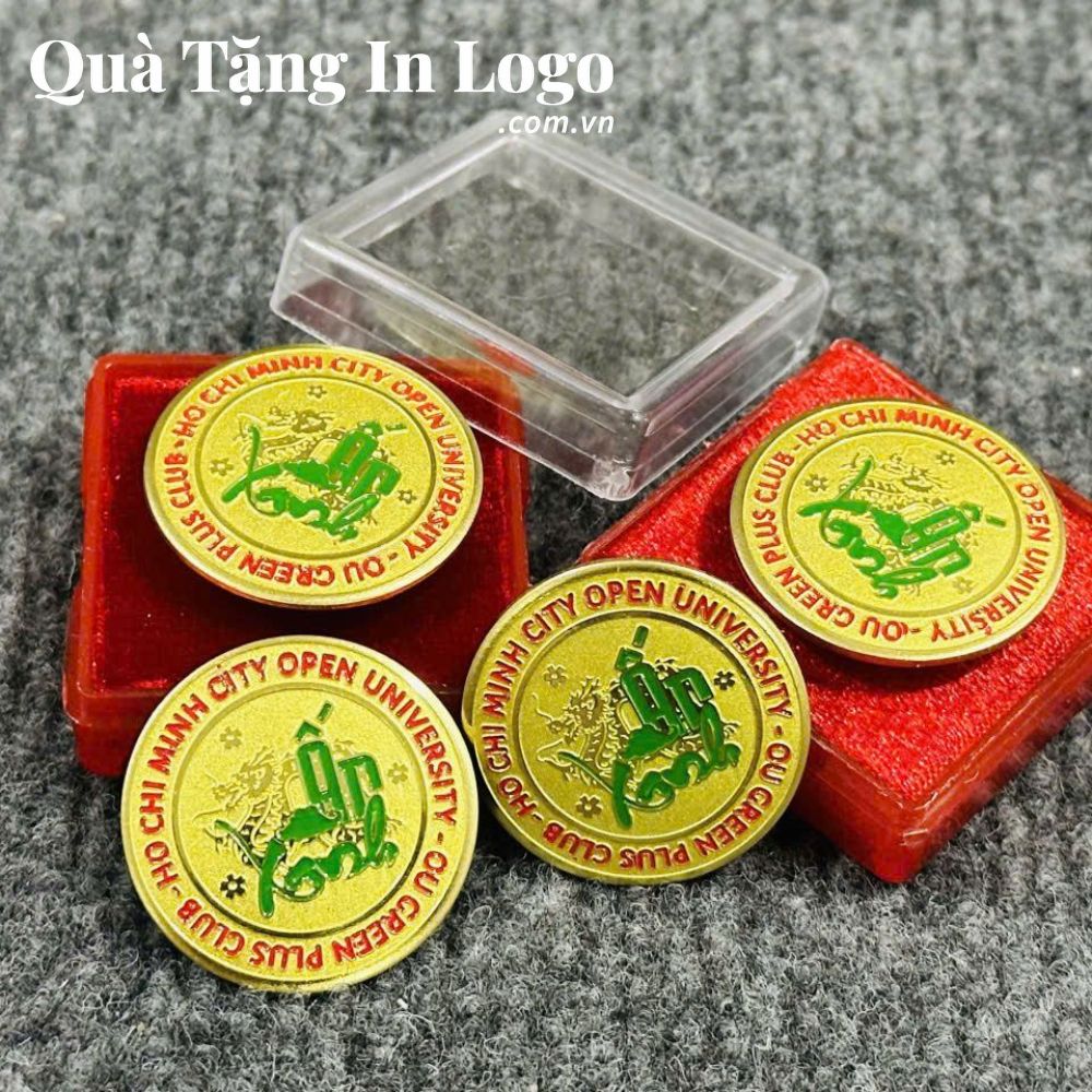 Huy hiệu quà tặng in logo