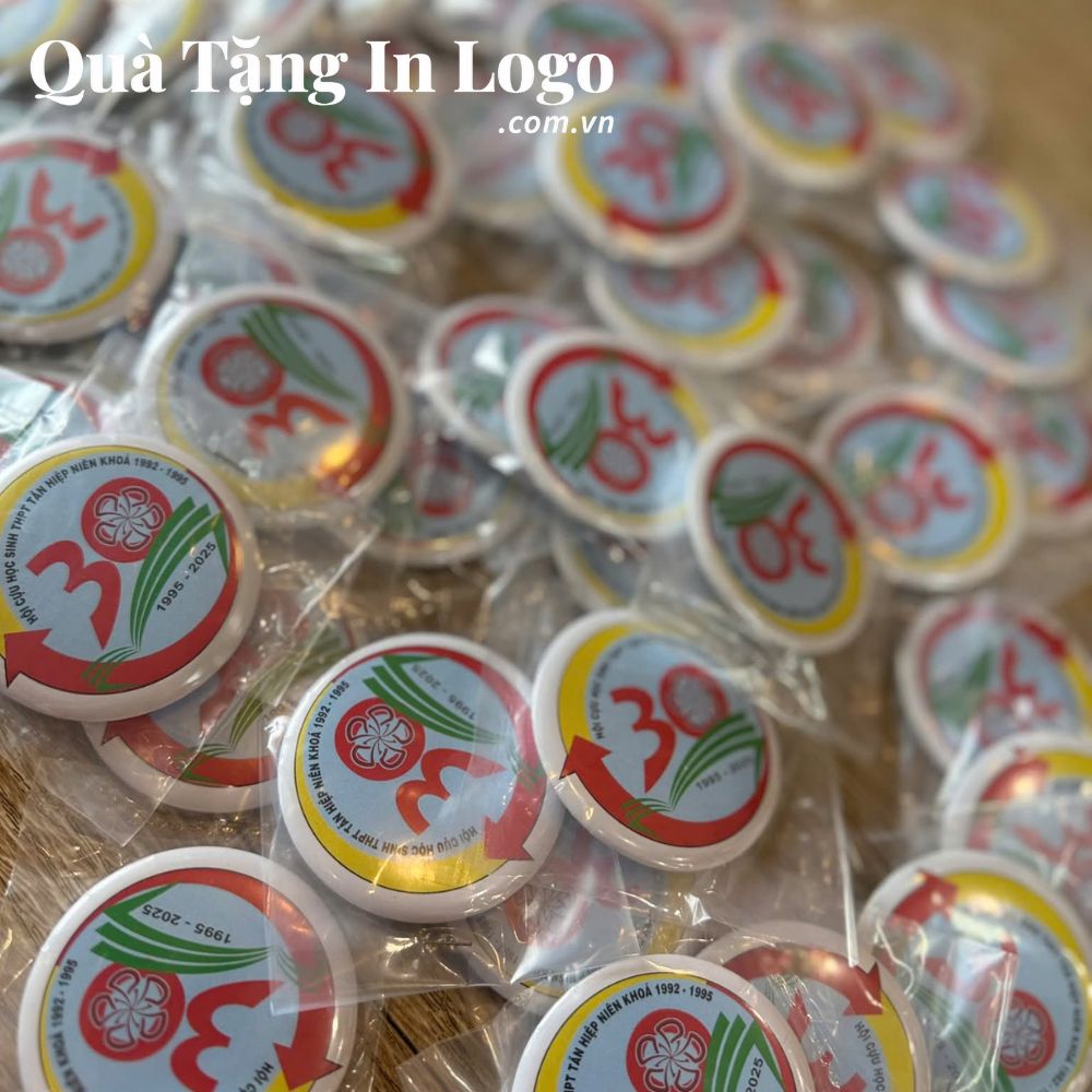 Huy hiệu quà tặng in logo