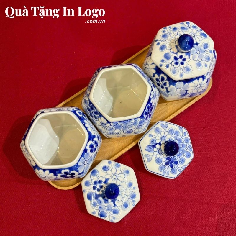 Khay Mứt Sứ Quà Tặng In Logo - Ảnh 27