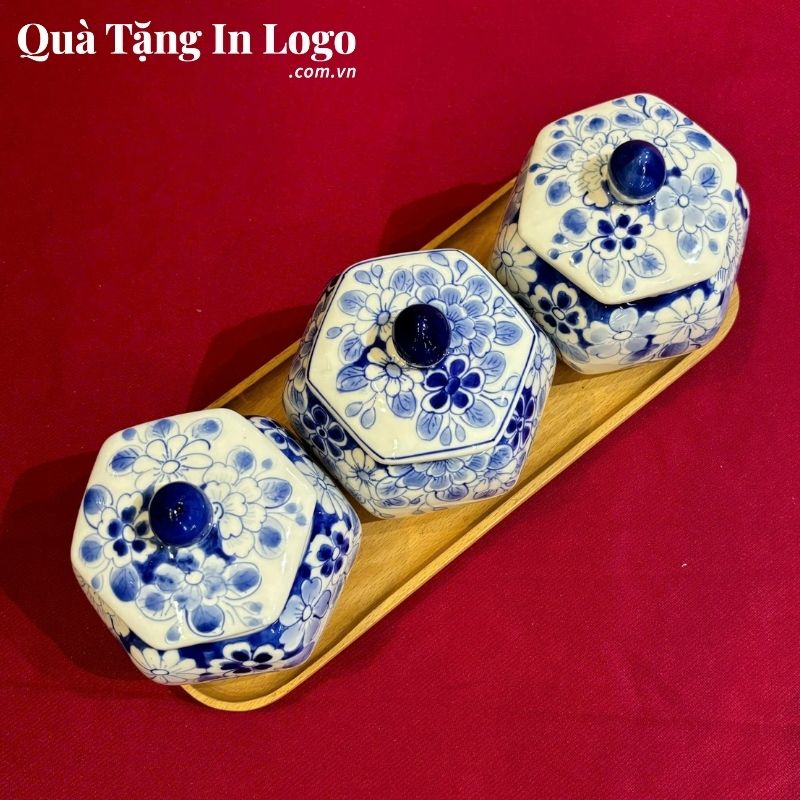 Khay Mứt Sứ Quà Tặng In Logo - Ảnh 26