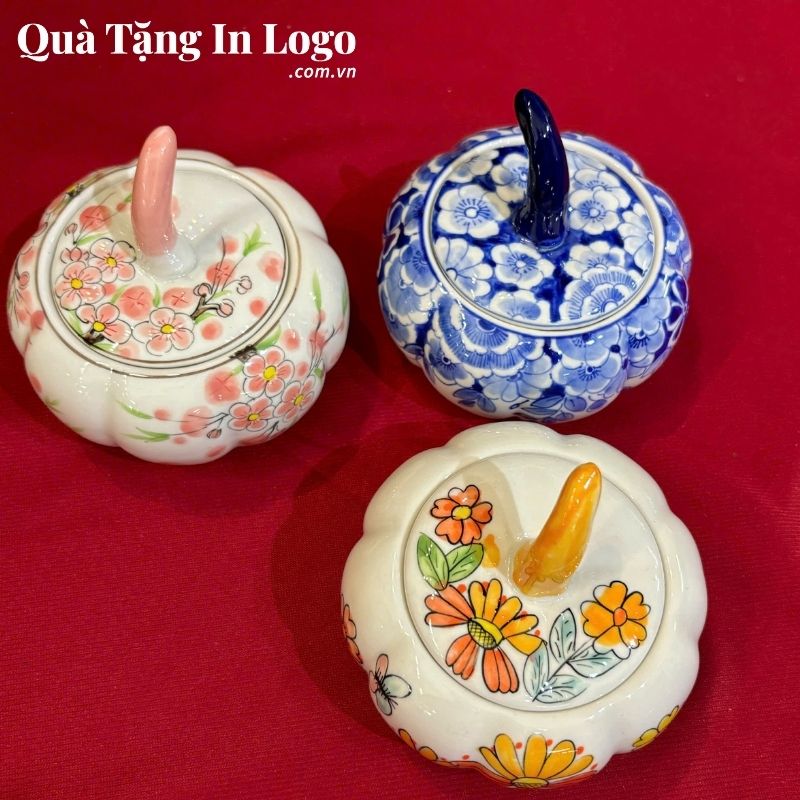 Khay Mứt Sứ Quà Tặng In Logo - Ảnh 24