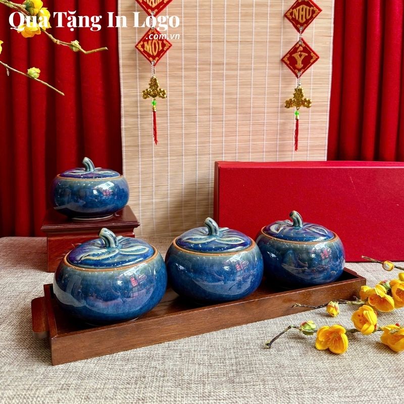 Khay Mứt Sứ Quà Tặng In Logo - Ảnh 119