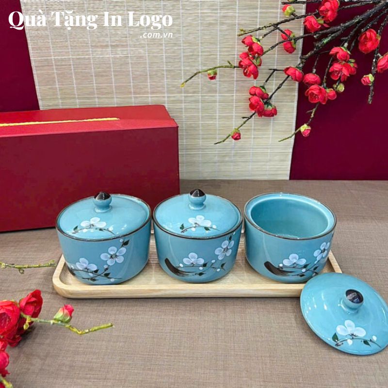 Khay Mứt Sứ Quà Tặng In Logo - Ảnh 15