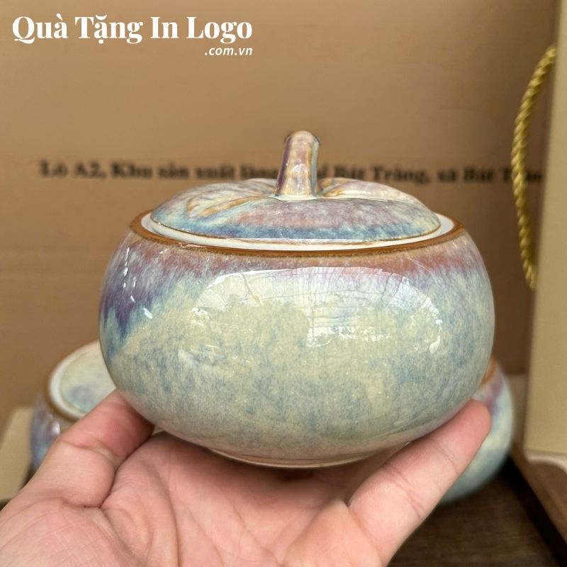 Khay Mứt Sứ Quà Tặng In Logo - Ảnh 131