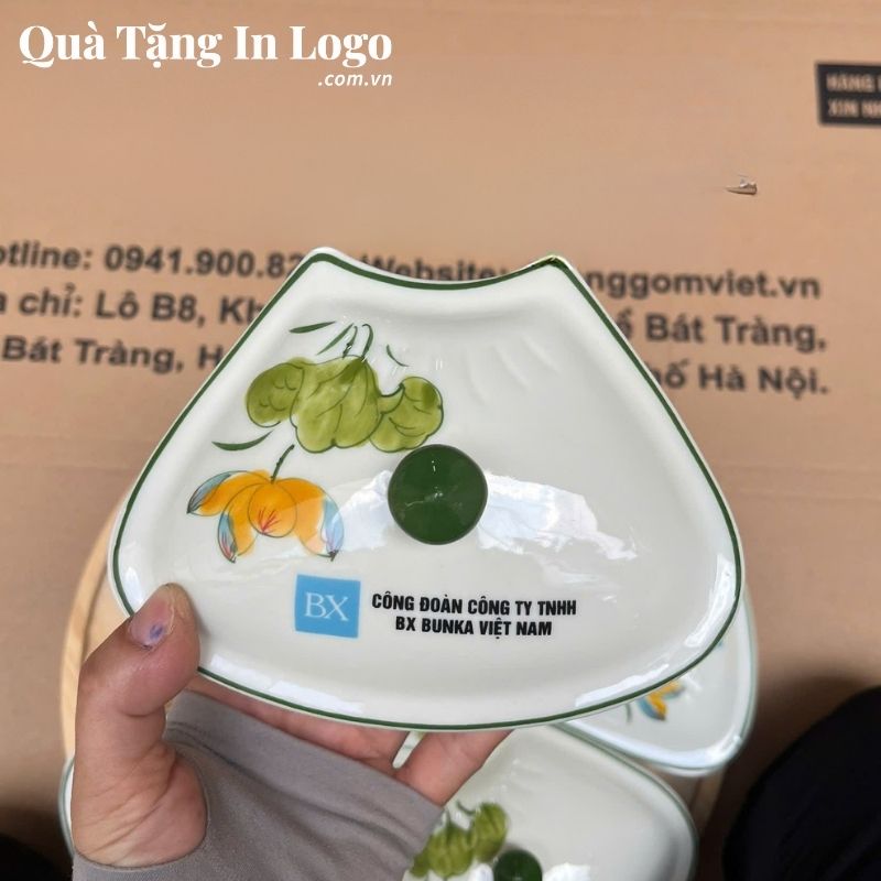 Khay Mứt Sứ Quà Tặng In Logo - Ảnh 105