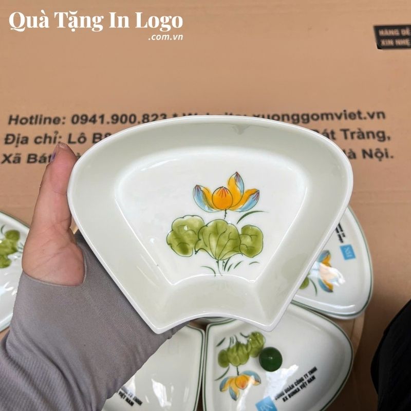 Khay Mứt Sứ Quà Tặng In Logo - Ảnh 104