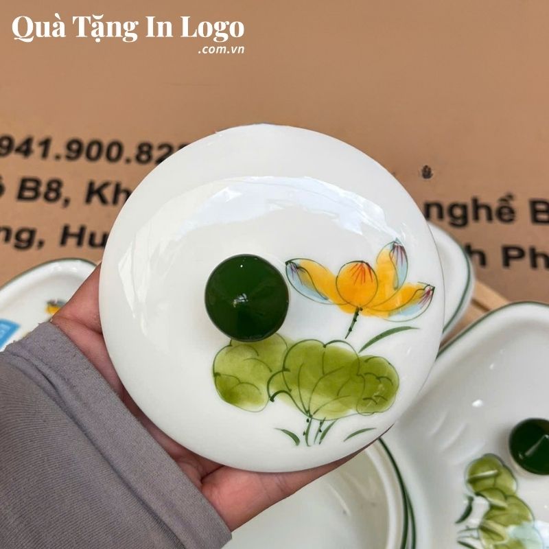 Khay Mứt Sứ Quà Tặng In Logo - Ảnh 103