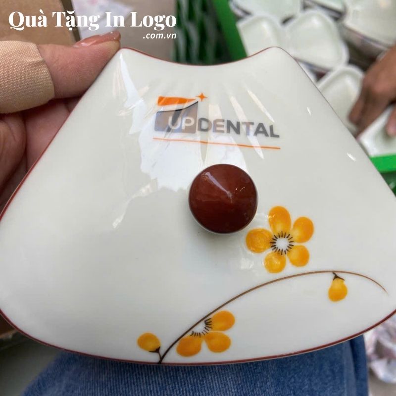 Khay Mứt Sứ Quà Tặng In Logo - Ảnh 96