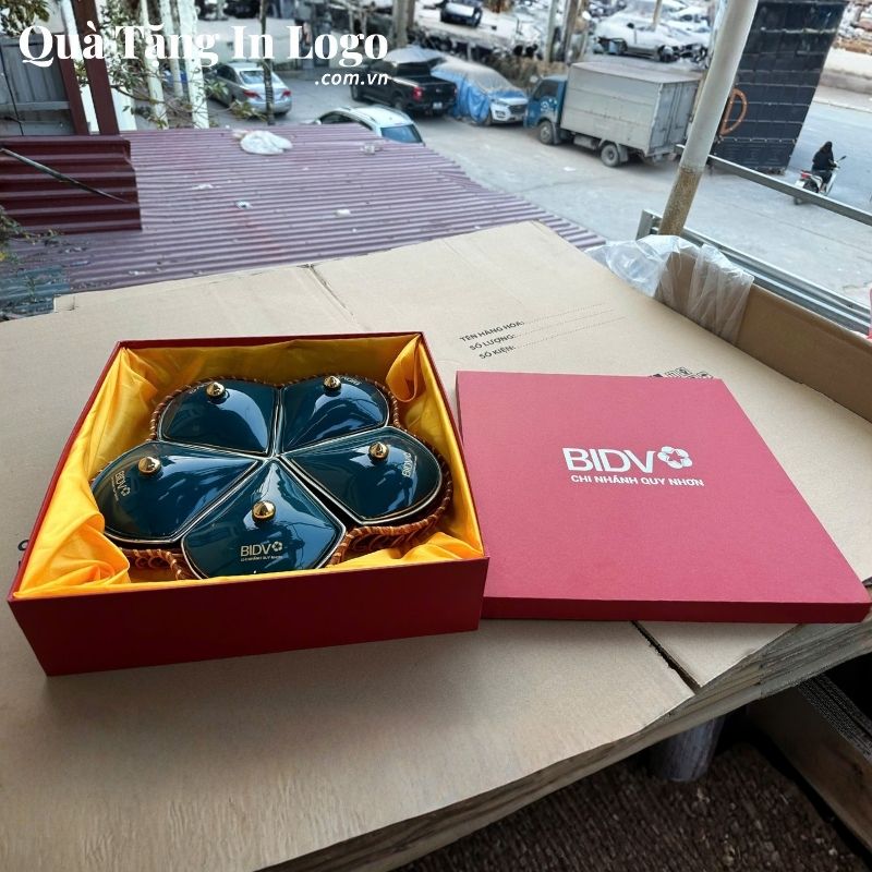 Khay Mứt Sứ Quà Tặng In Logo - Ảnh 93