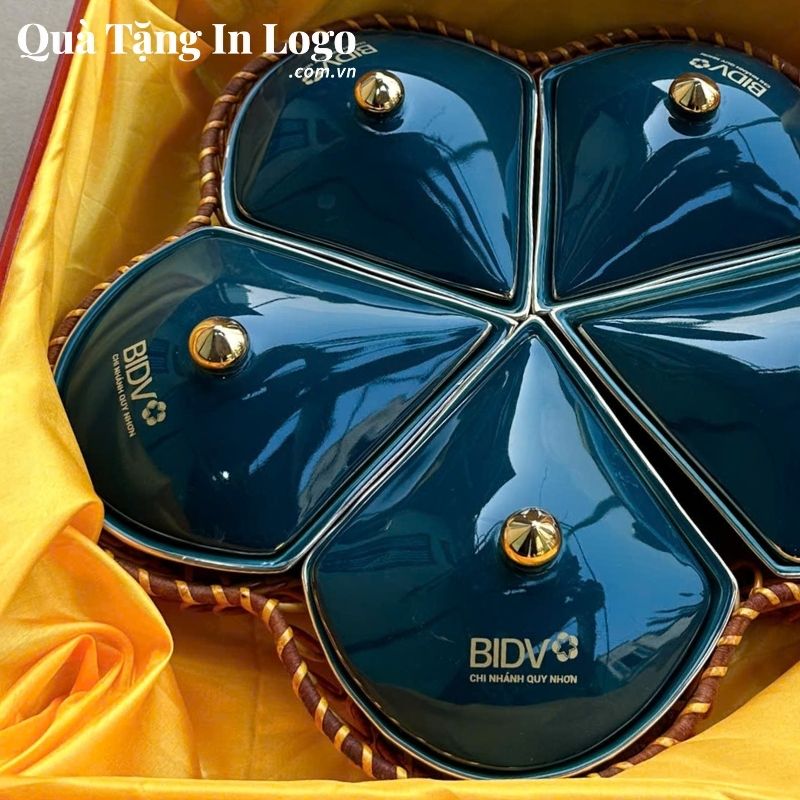 Khay Mứt Sứ Quà Tặng In Logo - Ảnh 91