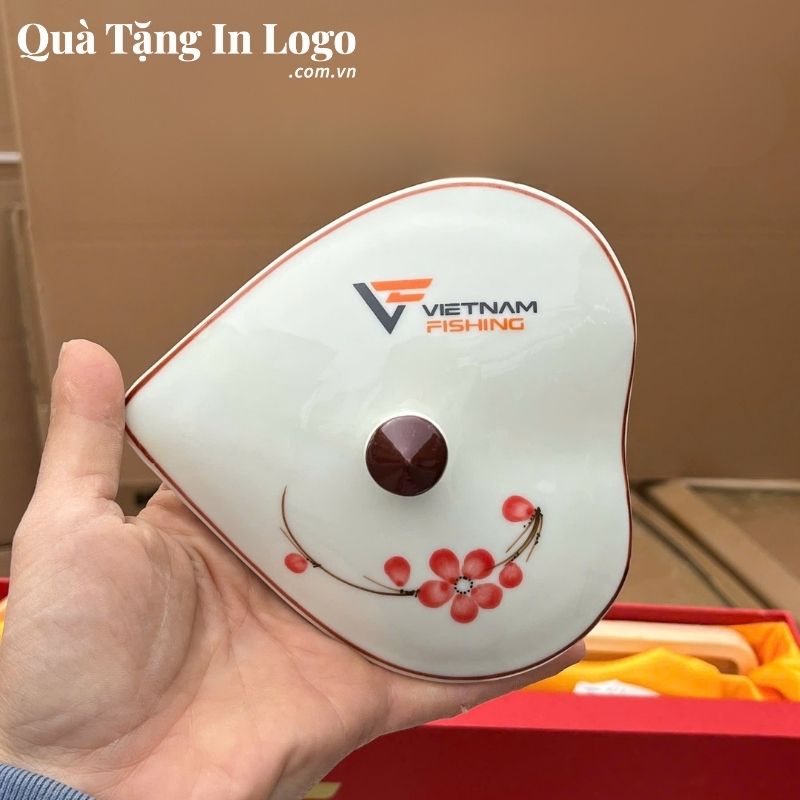Khay Mứt Sứ Quà Tặng In Logo - Ảnh 88