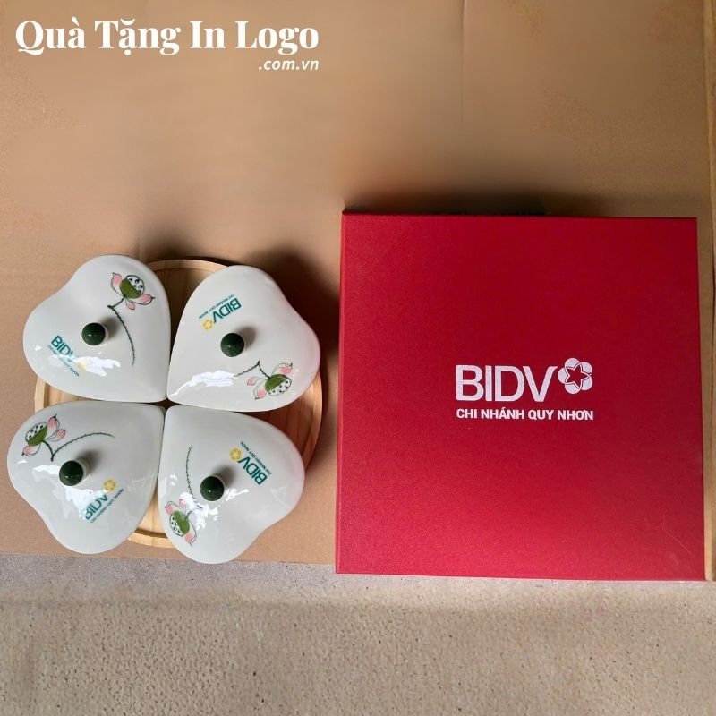 Khay Mứt Sứ Quà Tặng In Logo - Ảnh 85