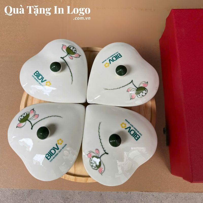 Khay Mứt Sứ Quà Tặng In Logo - Ảnh 84