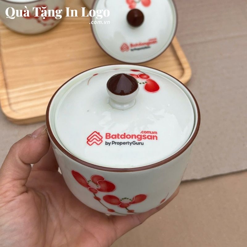 Khay Mứt Sứ Quà Tặng In Logo - Ảnh 76