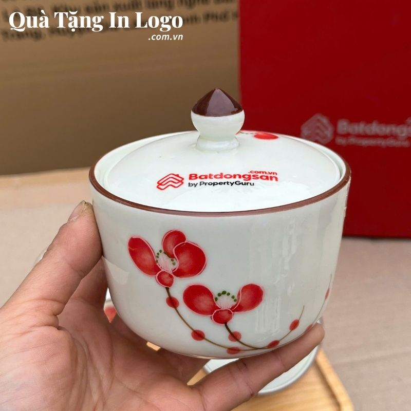 Khay Mứt Sứ Quà Tặng In Logo - Ảnh 75