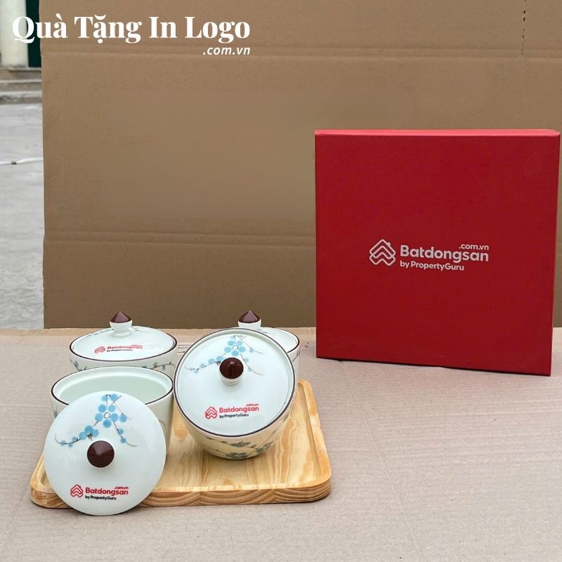 Khay Mứt Sứ Quà Tặng In Logo - Ảnh 73