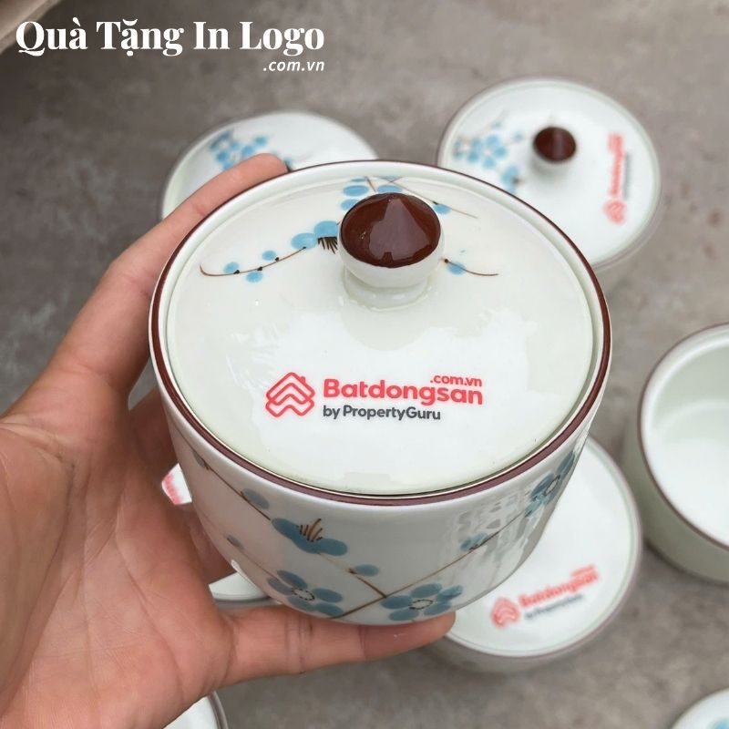 Khay Mứt Sứ Quà Tặng In Logo - Ảnh 72