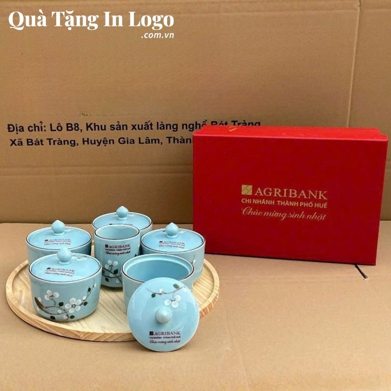 Khay Mứt Sứ Quà Tặng In Logo - Ảnh 69