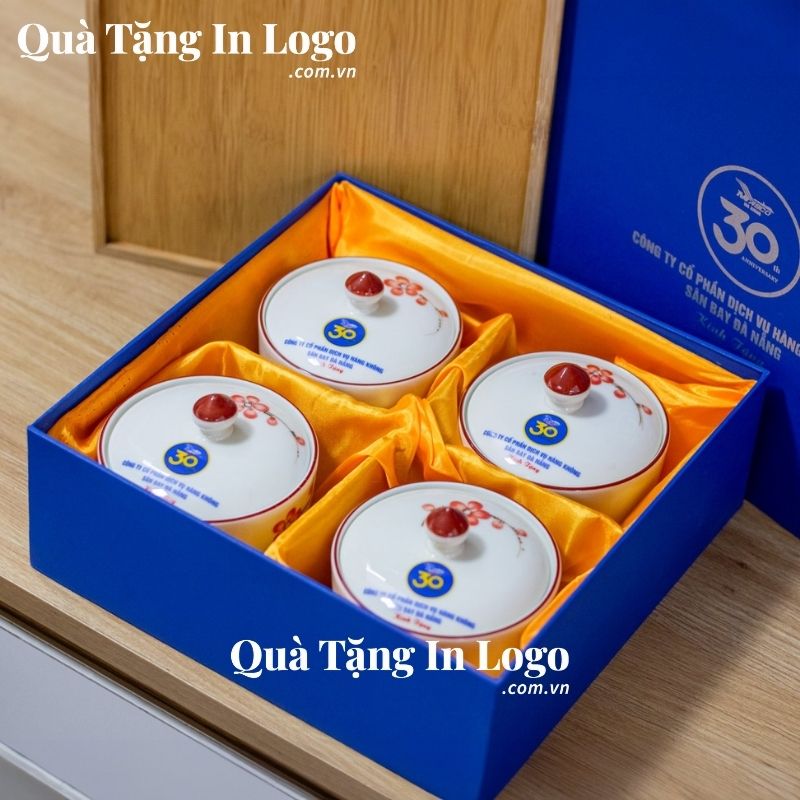 Khay Mứt Sứ Quà Tặng In Logo - Ảnh 66