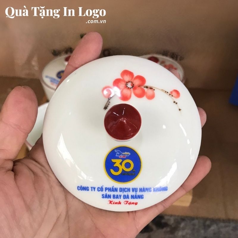 Khay Mứt Sứ Quà Tặng In Logo - Ảnh 63