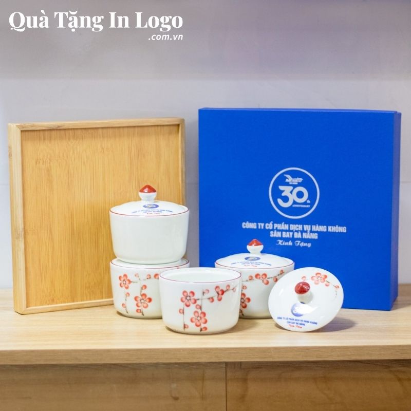 Khay Mứt Sứ Quà Tặng In Logo - Ảnh 59