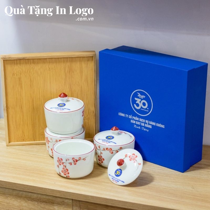 Khay Mứt Sứ Quà Tặng In Logo - Ảnh 58