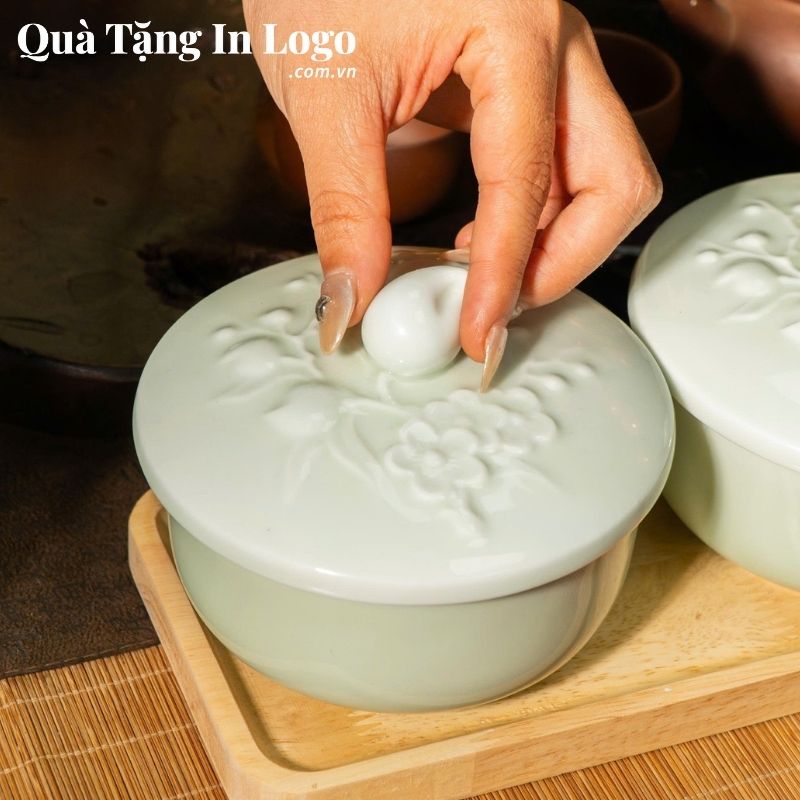 Khay Mứt Sứ Quà Tặng In Logo - Ảnh 49