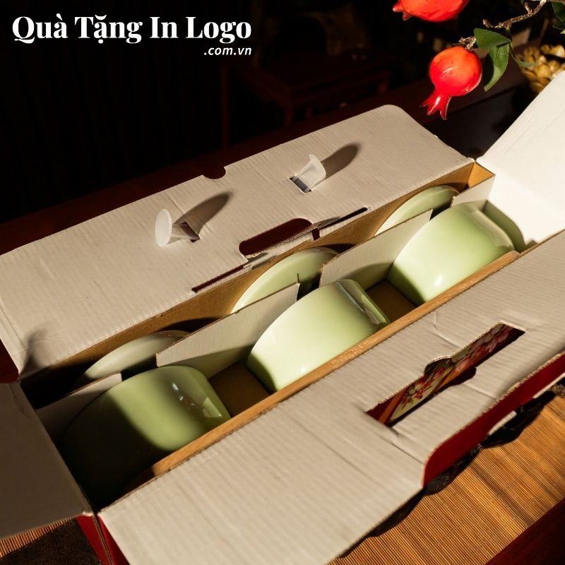 Khay Mứt Sứ Quà Tặng In Logo - Ảnh 41