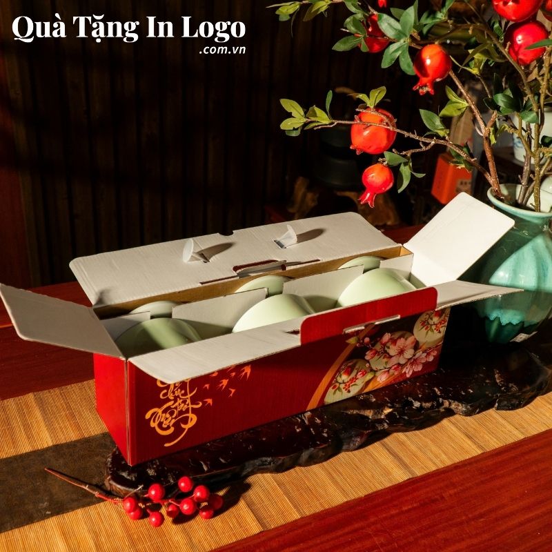 Khay Mứt Sứ Quà Tặng In Logo - Ảnh 40