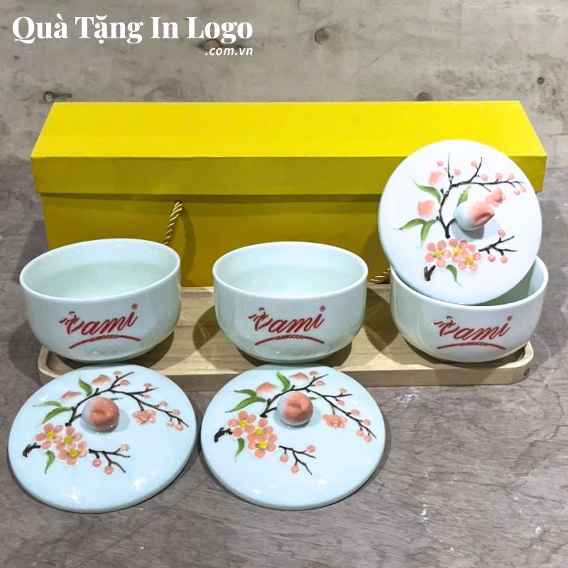 Khay Mứt Sứ Quà Tặng In Logo - Ảnh 39