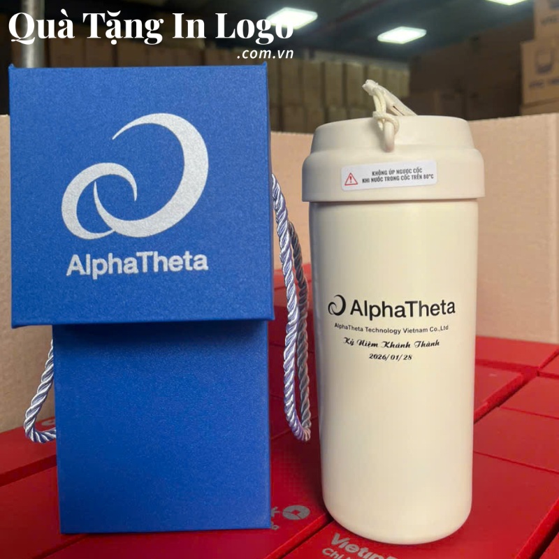 Ly Giữ Nhiệt Quà Tặng In Logo Doanh Nghiệp - Ảnh 3