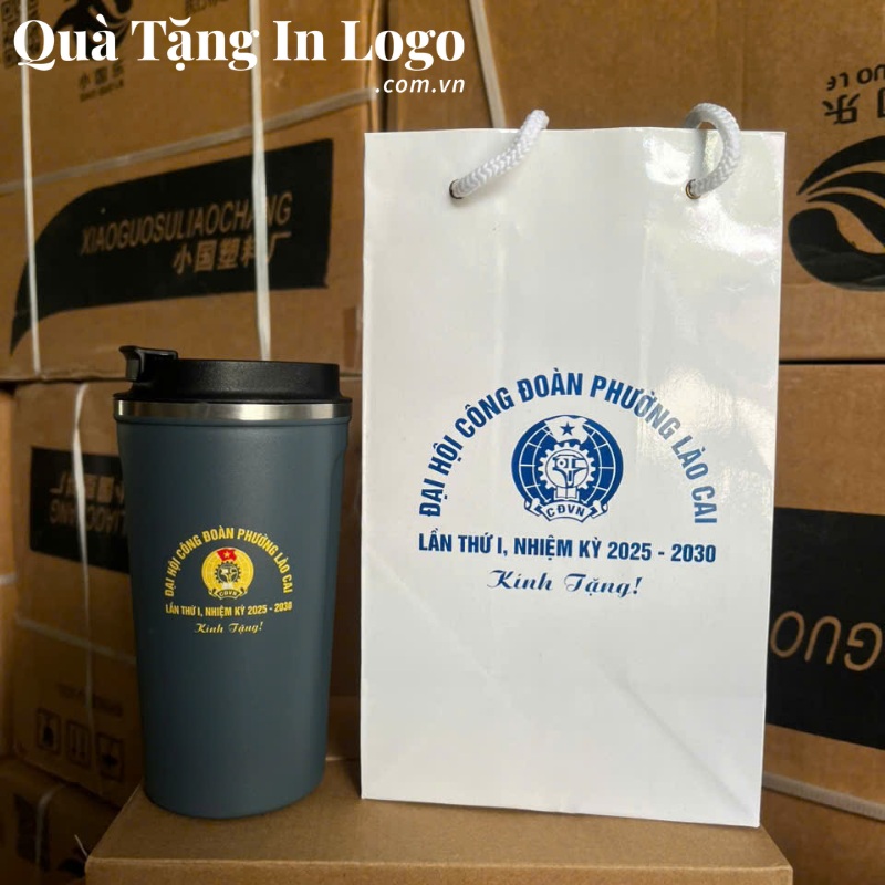 Ly Giữ Nhiệt Quà Tặng In Logo Doanh Nghiệp - Ảnh 5