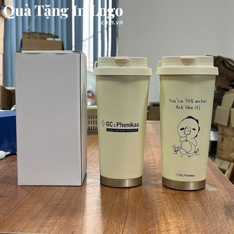 Ly Giữ Nhiệt Quà Tặng In Logo Doanh Nghiệp - Ảnh 7