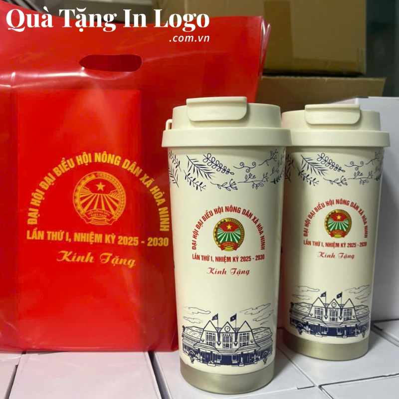 Ly Giữ Nhiệt Quà Tặng In Logo Doanh Nghiệp - Ảnh 10