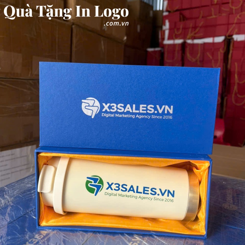 Ly Giữ Nhiệt Quà Tặng In Logo Doanh Nghiệp - Ảnh 4
