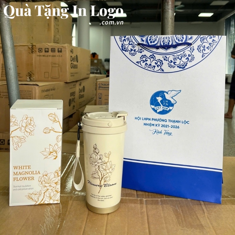 Ly Giữ Nhiệt Quà Tặng In Logo Doanh Nghiệp - Ảnh 17