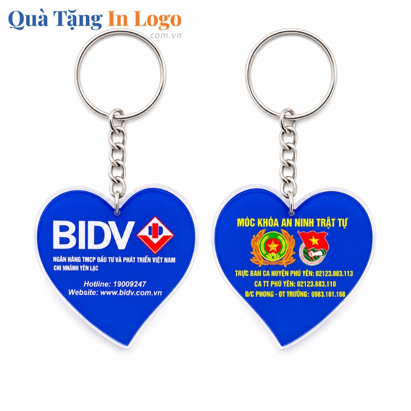 Móc Khóa Quà Tặng In Logo - Ảnh 47