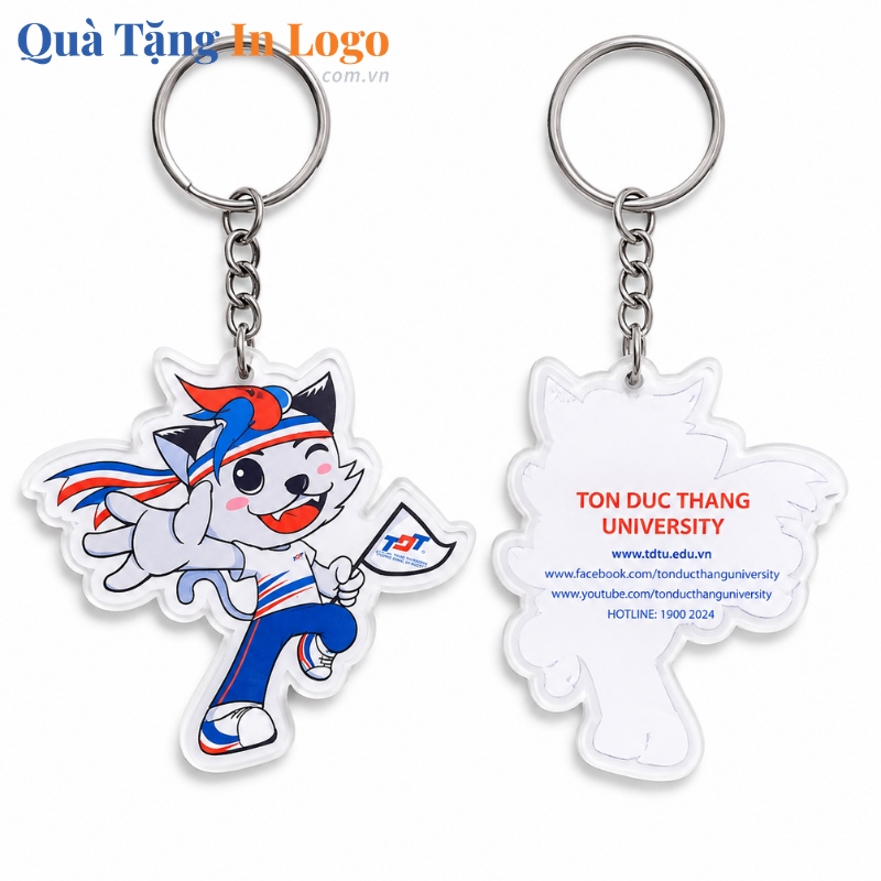 Móc Khóa Quà Tặng In Logo - Ảnh 45