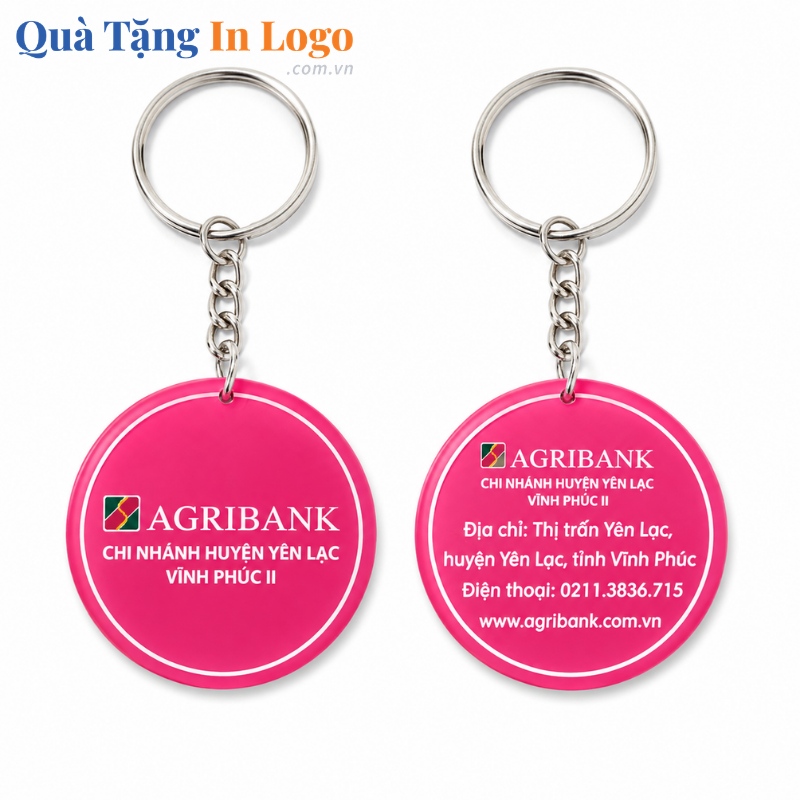Móc Khóa Quà Tặng In Logo - Ảnh 44