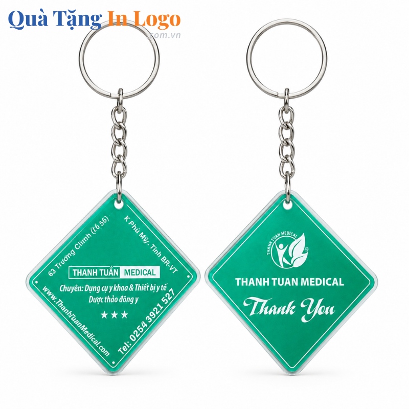 Móc Khóa Quà Tặng In Logo - Ảnh 43