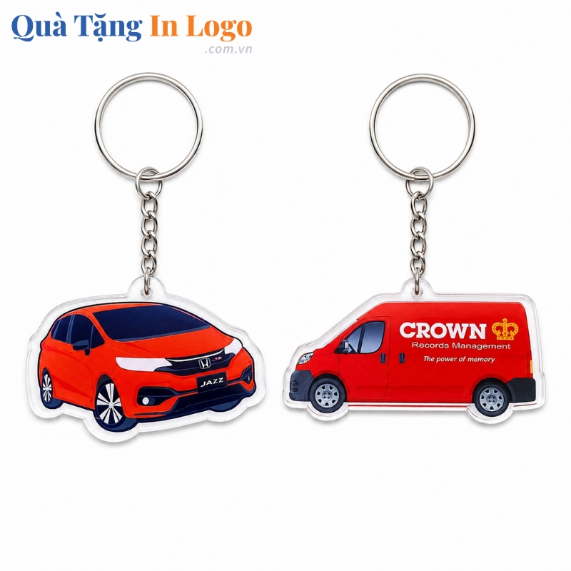 Móc Khóa Quà Tặng In Logo - Ảnh 42