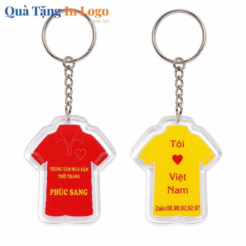 Móc Khóa Quà Tặng In Logo - Ảnh 38