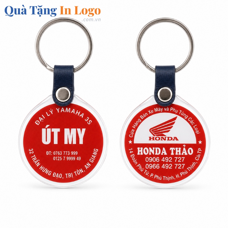Móc Khóa Quà Tặng In Logo - Ảnh 35